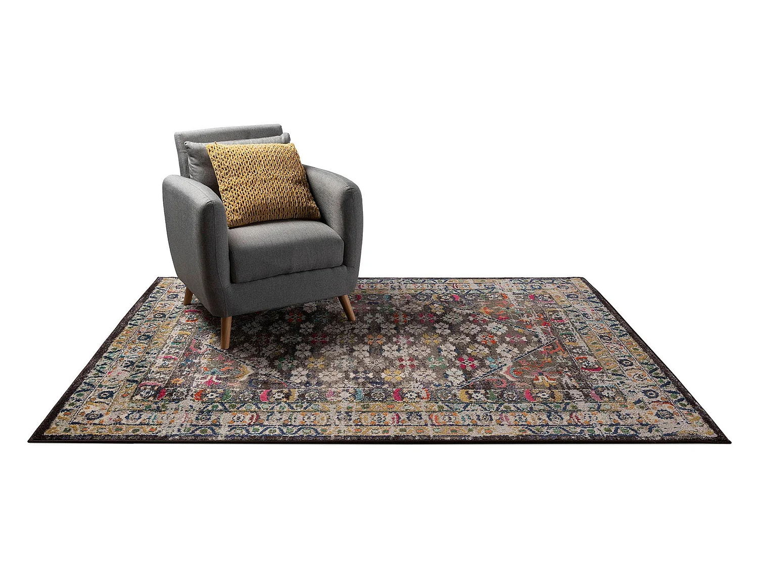 Tapis Casa Multicouleur 80x150 cm