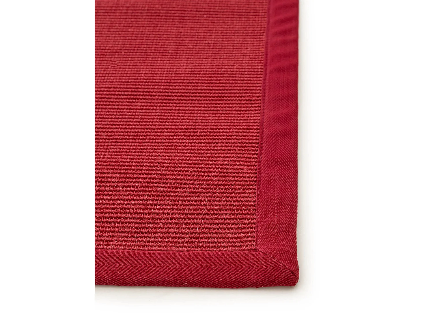 Tapis sisal Sana Rouge 200x300 cm