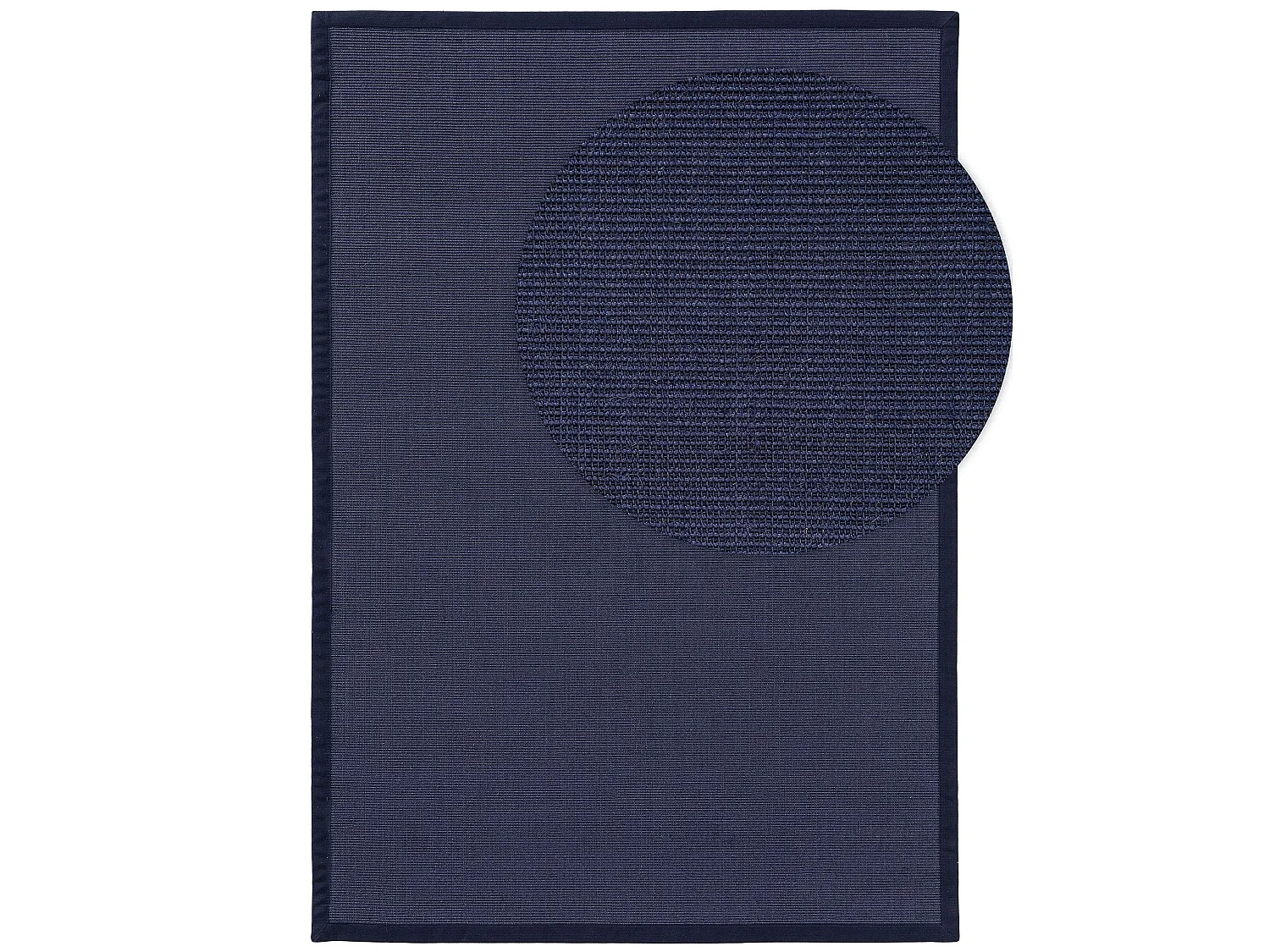 Tapis sisal Sana Bleu 120x180 cm