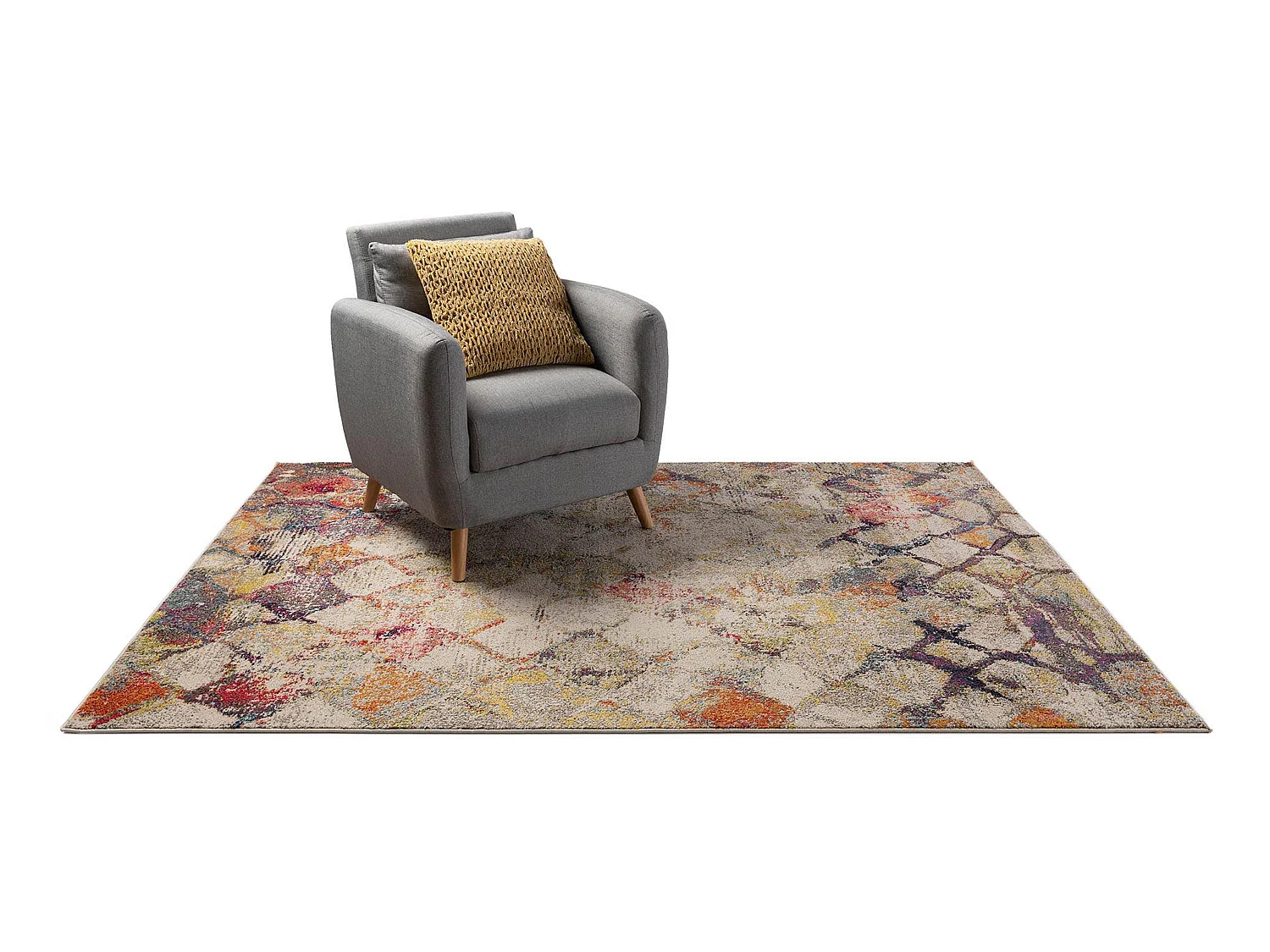 Tapis Casa Beige/Multicouleur 300x400 cm