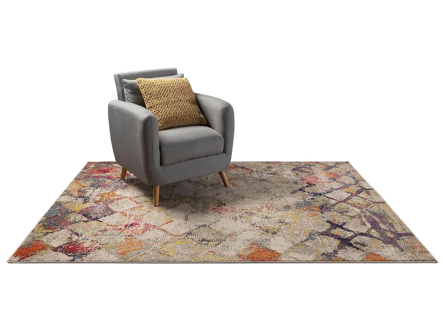 Tapis Casa Beige/Multicouleur 300x400 cm