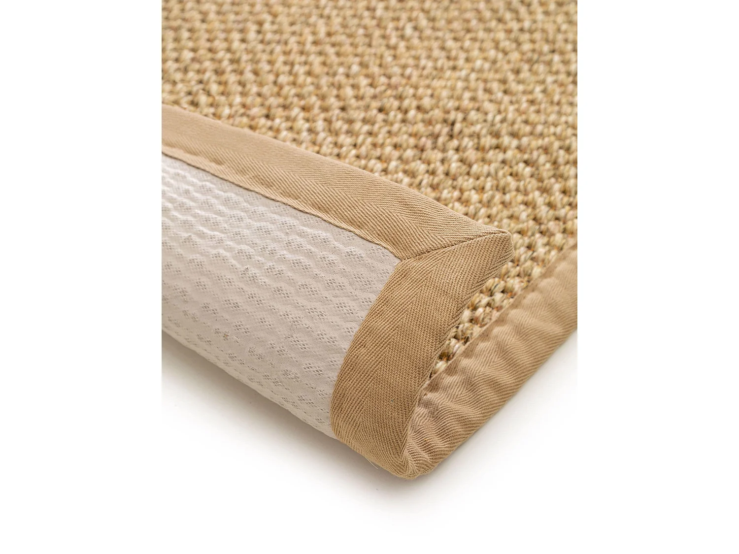 Tapis sisal Greta Crème 200x200 cm