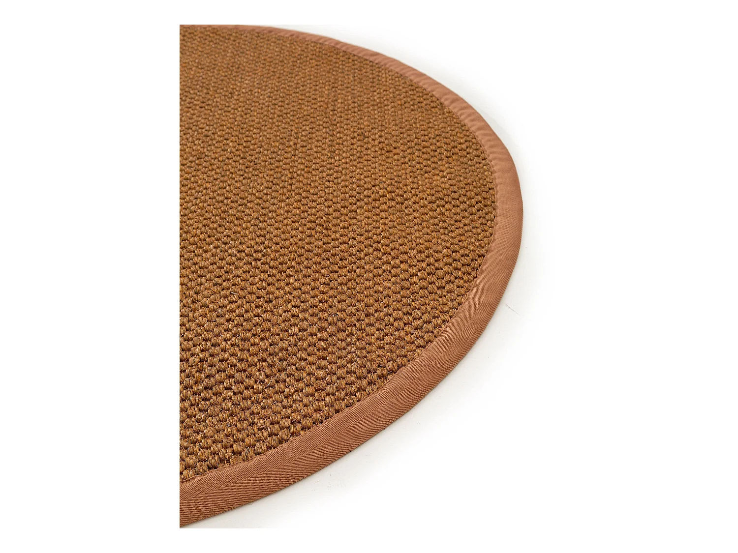 Tapis sisal Greta Marron clair ø 250 cm rond