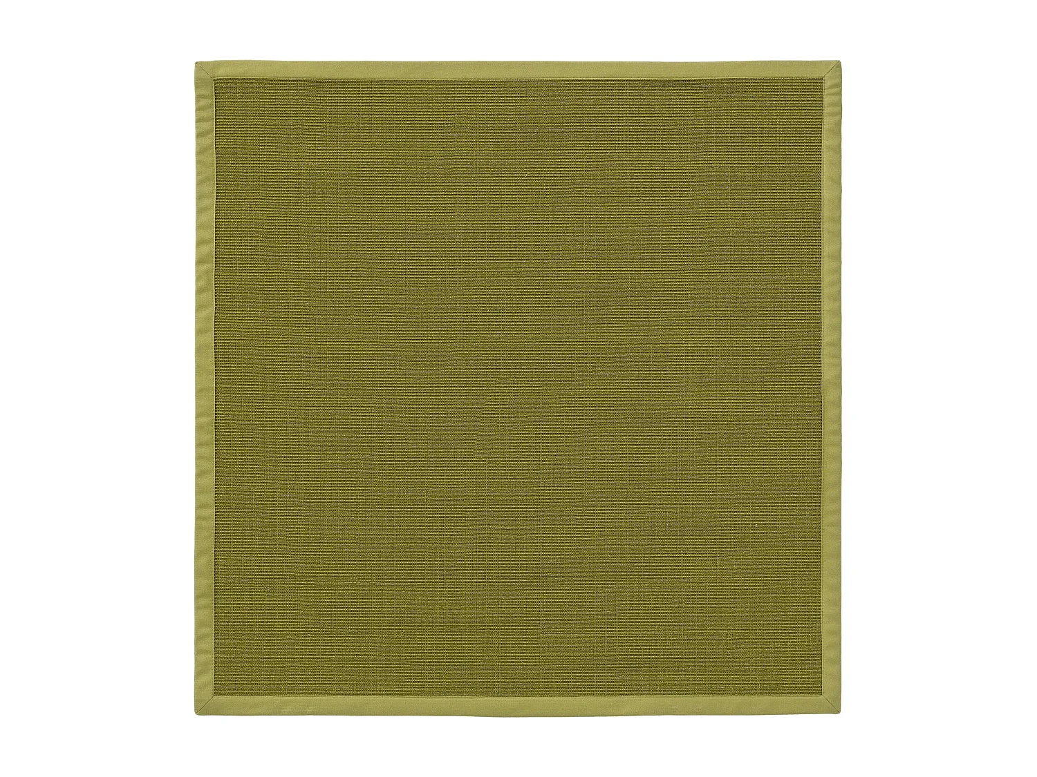 Tapis sisal Sana Vert 200x200 cm