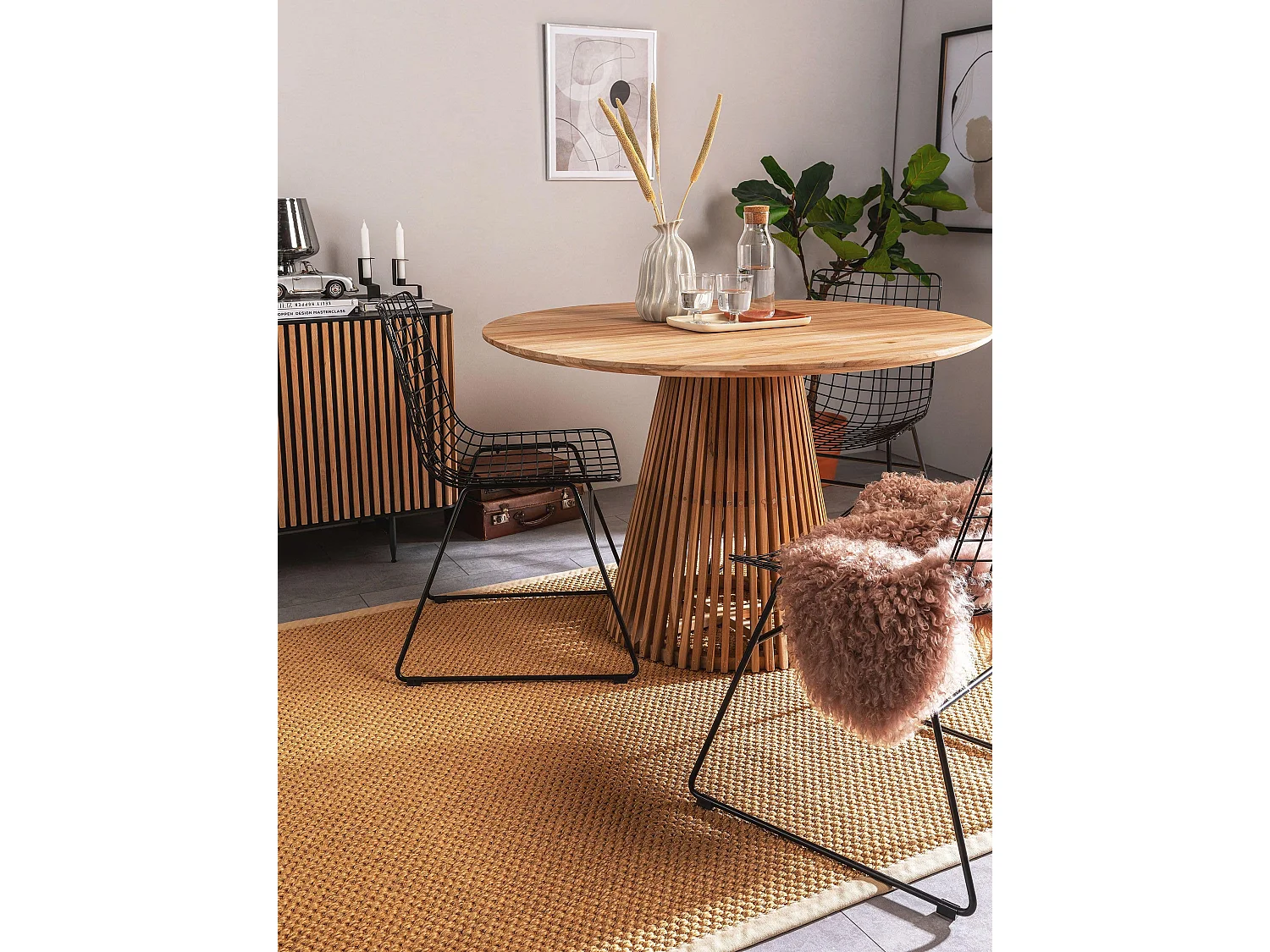 Tapis sisal Greta Beige 160x230 cm