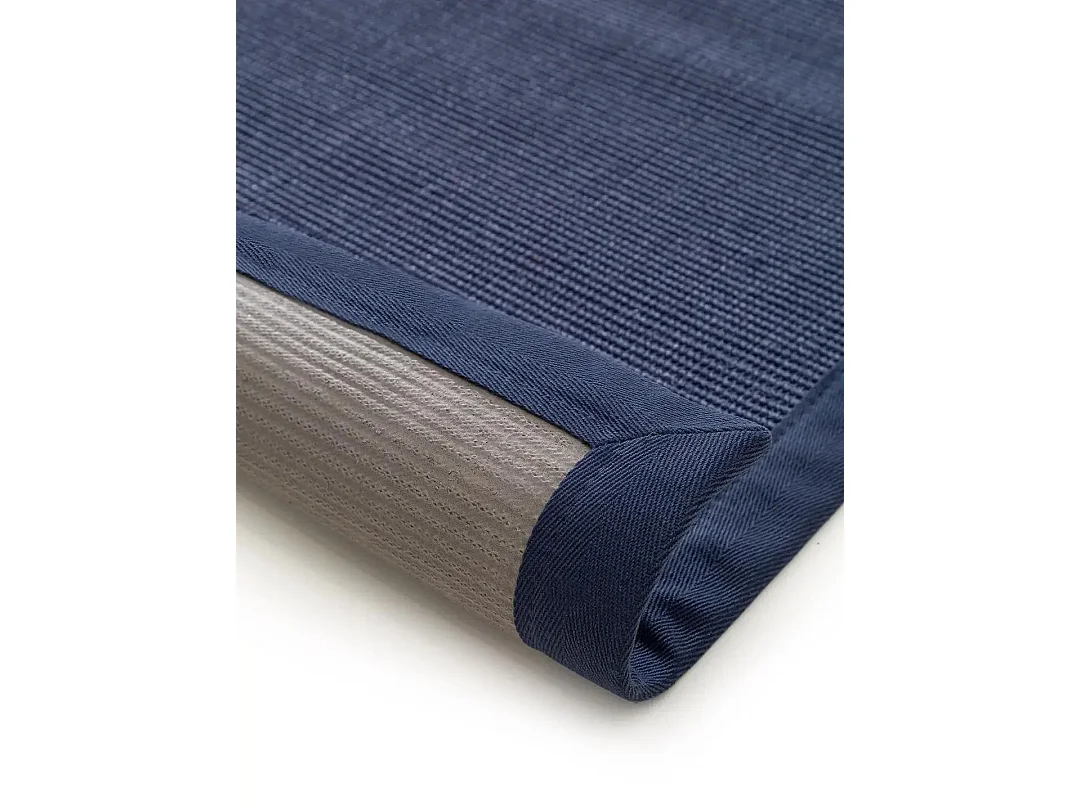 Tapis sisal Sana Bleu 70x240 cm