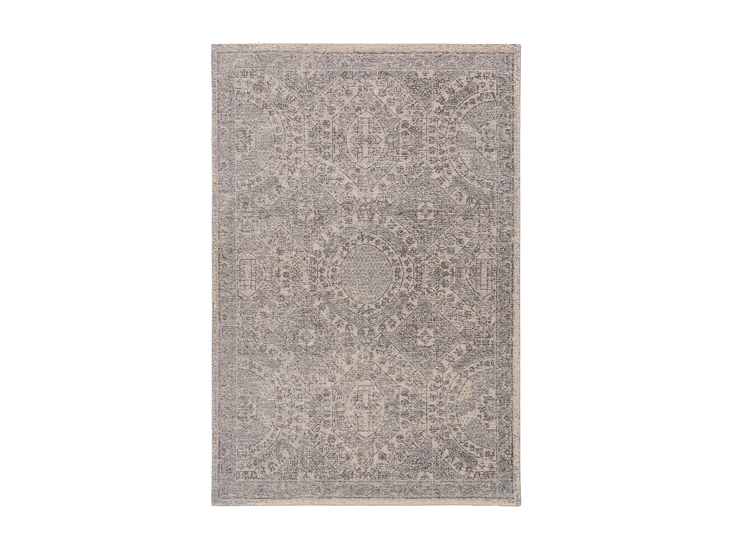 Tapis tissé à plat Tosca Gris 155x235 cm