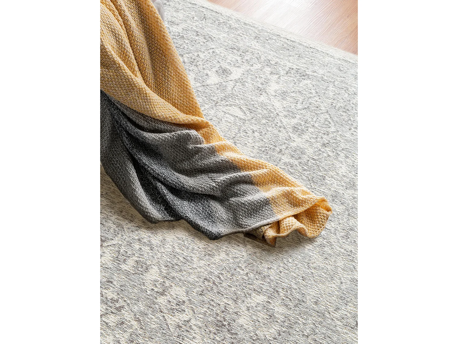 Tapis tissé à plat Tosca Gris 155x235 cm