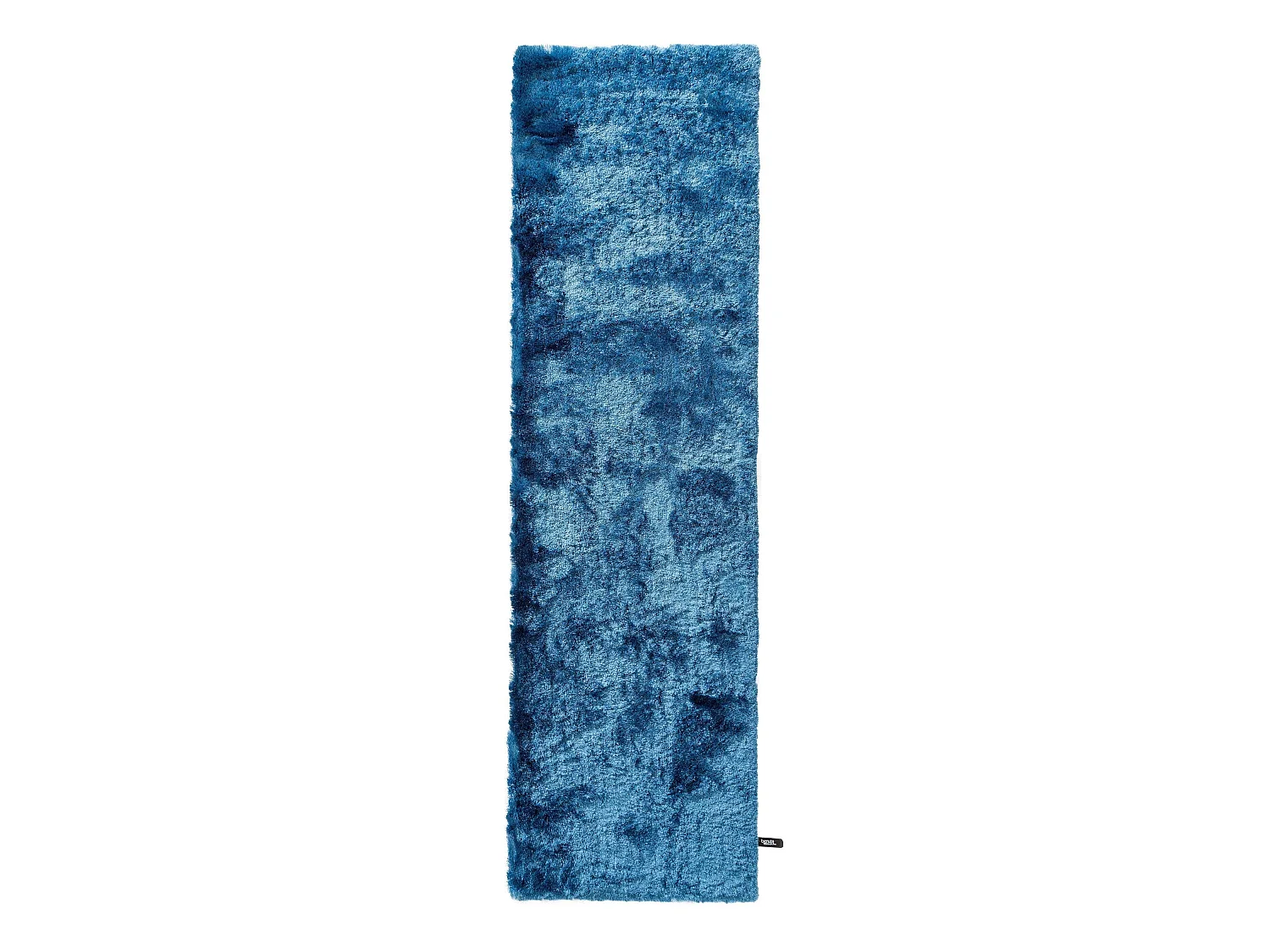 Tapis à poils longs Whisper Bleu 80x300 cm