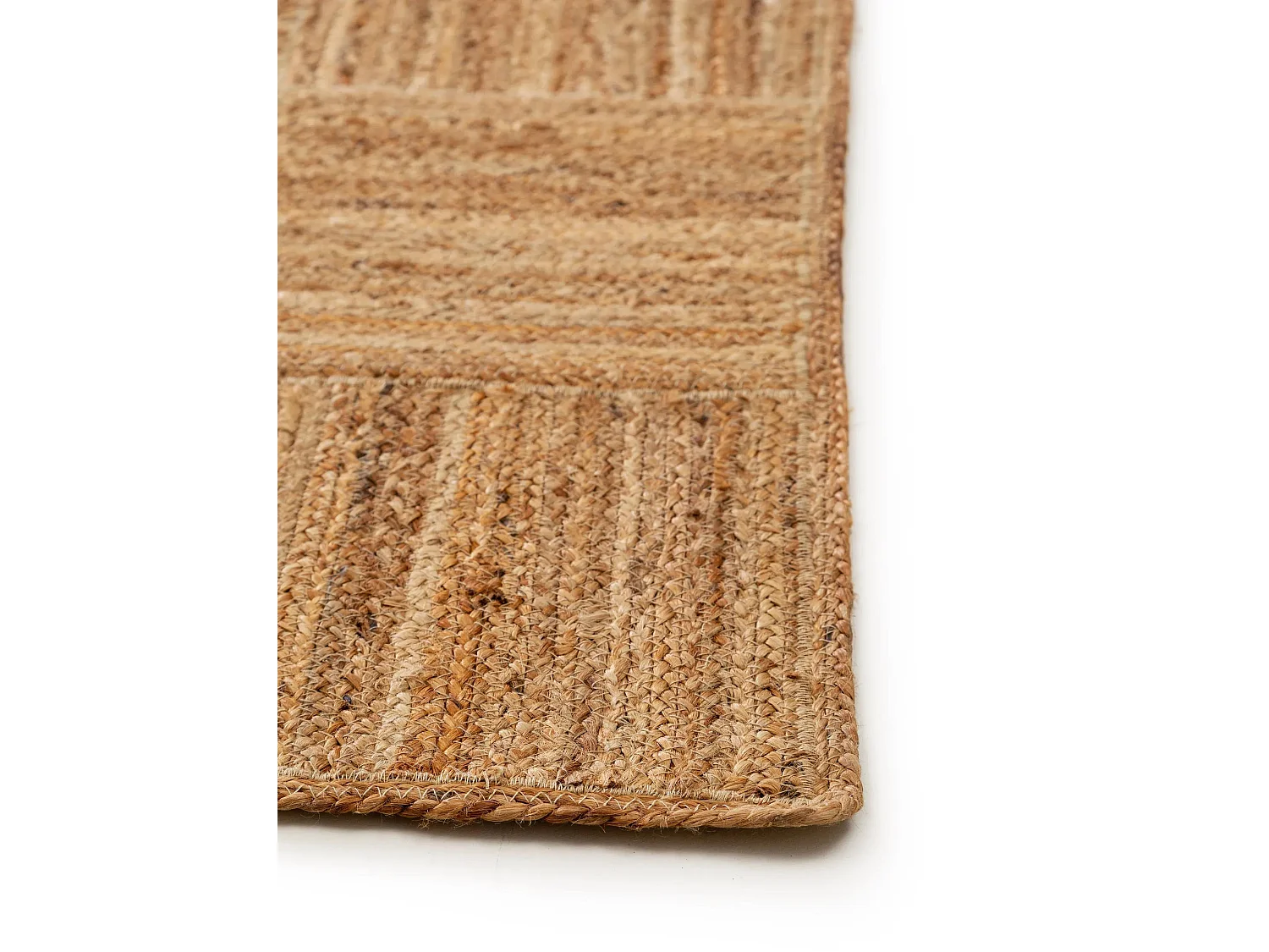 Tapis de jute Jutta Marron clair 80x250 cm