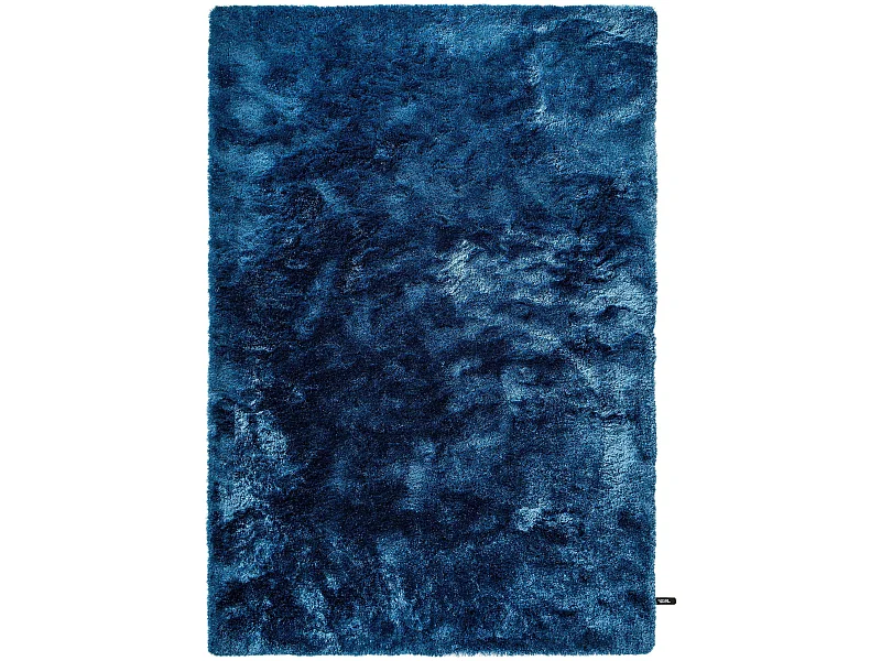 Tapis à poils longs Whisper Bleu 140x200 cm