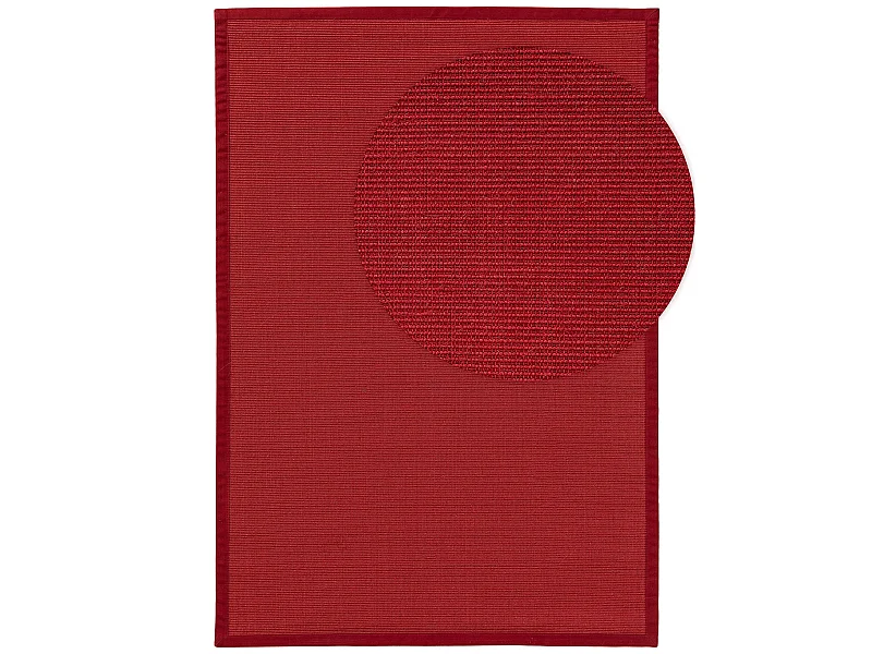 Tapis sisal Sana Rouge 80x150 cm