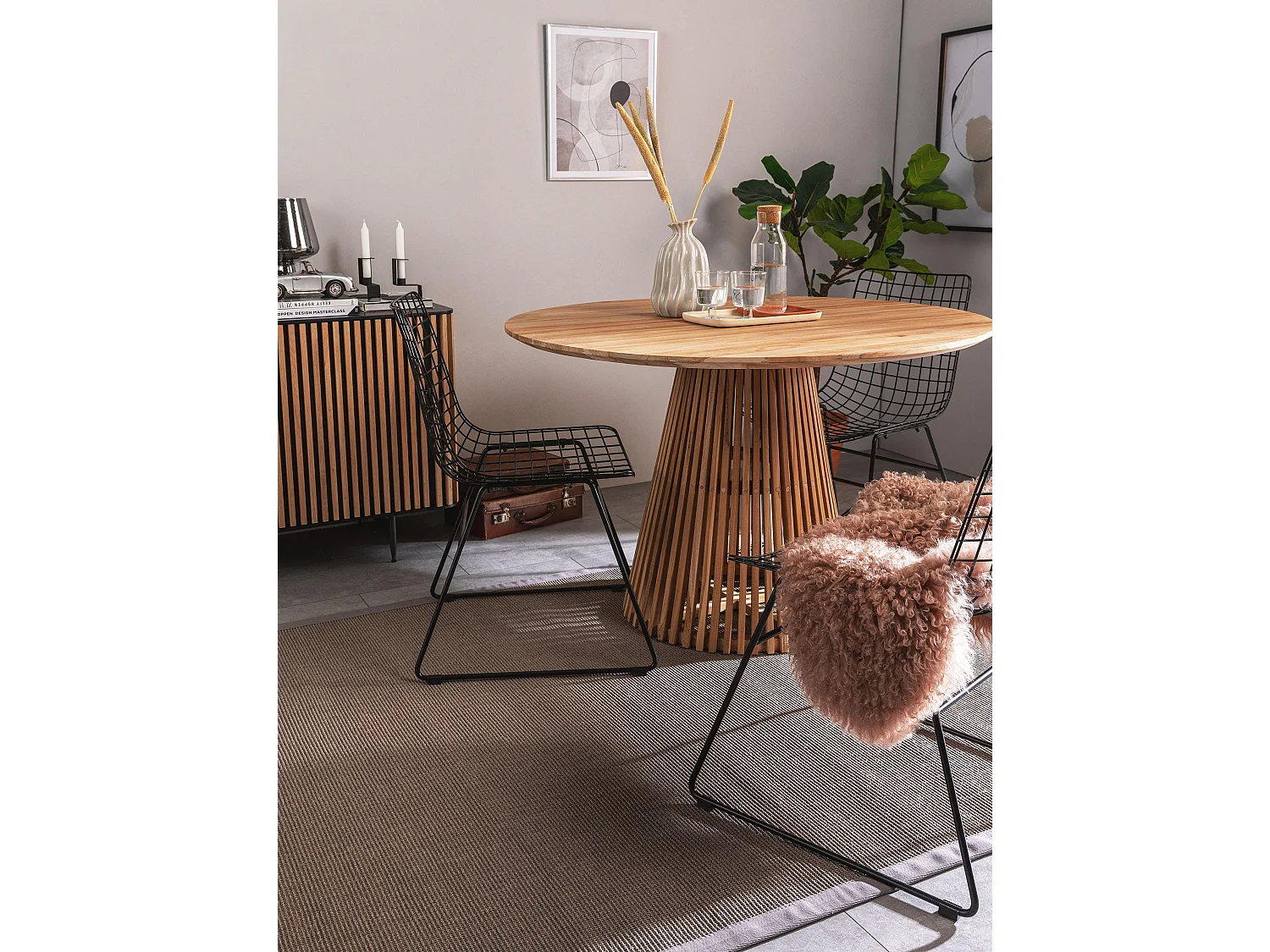 Tapis sisal Sana Gris 240x340 cm