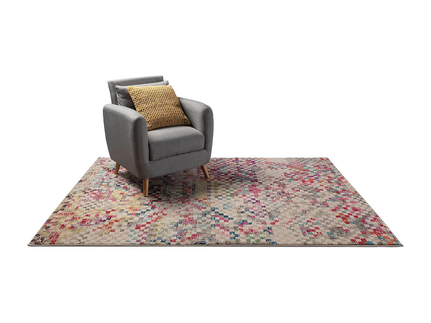 Tapis Casa Multicouleur 80x150 cm