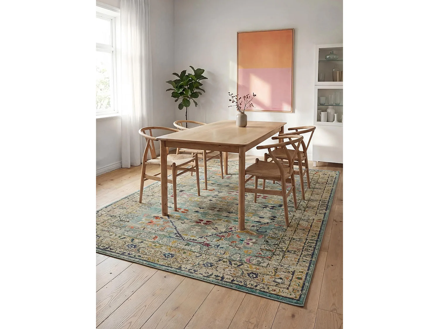 Tapis Casa Bleu 200x290 cm