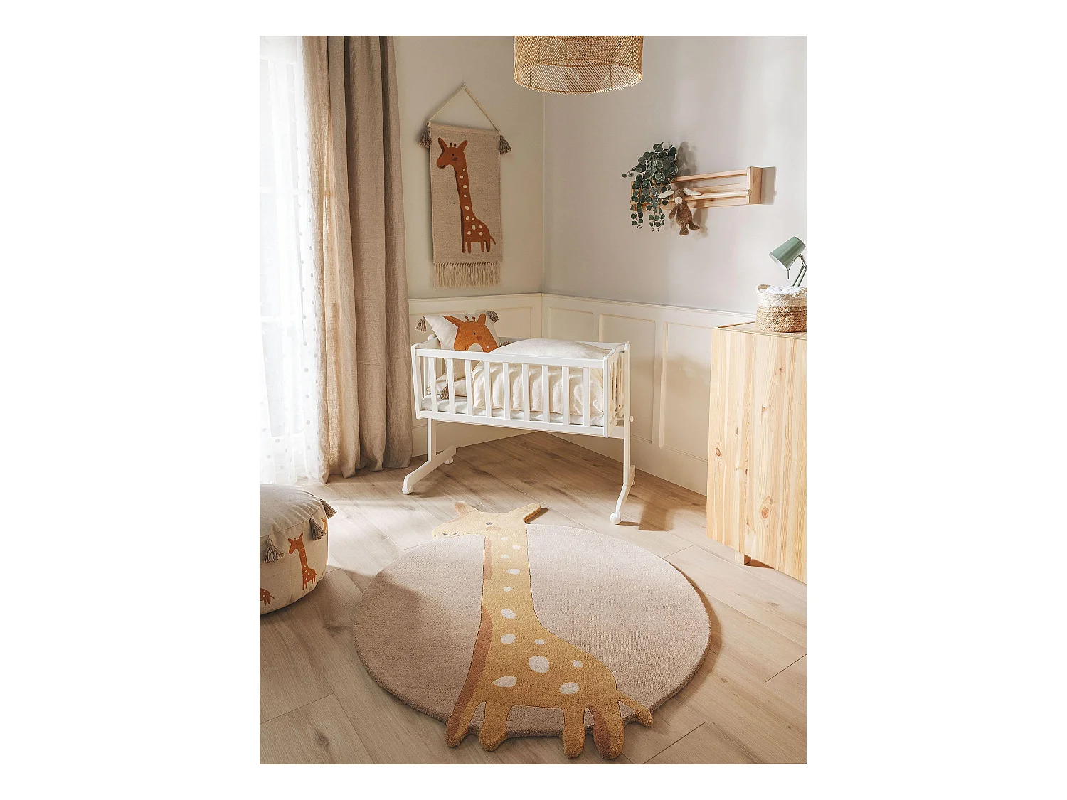 Tapis enfant Savannah Multicouleur 115_140_cm