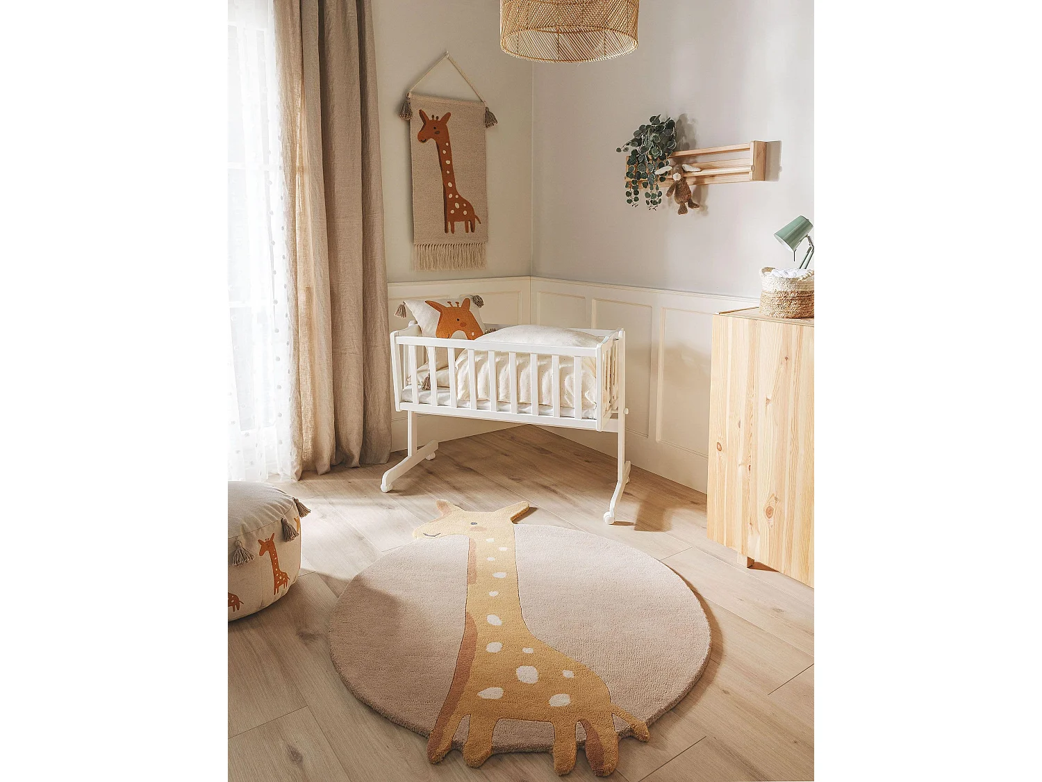 Tapis enfant Savannah Multicouleur 115_140_cm