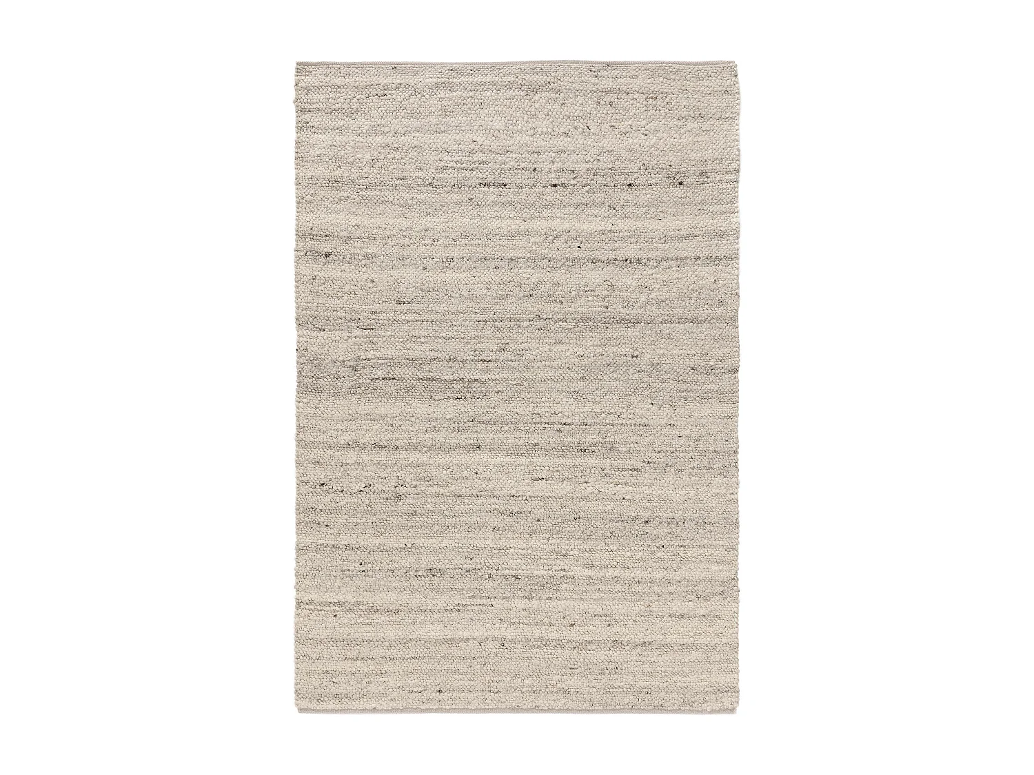 Tapis de laine Finn Ivory Grey 100x150 cm
