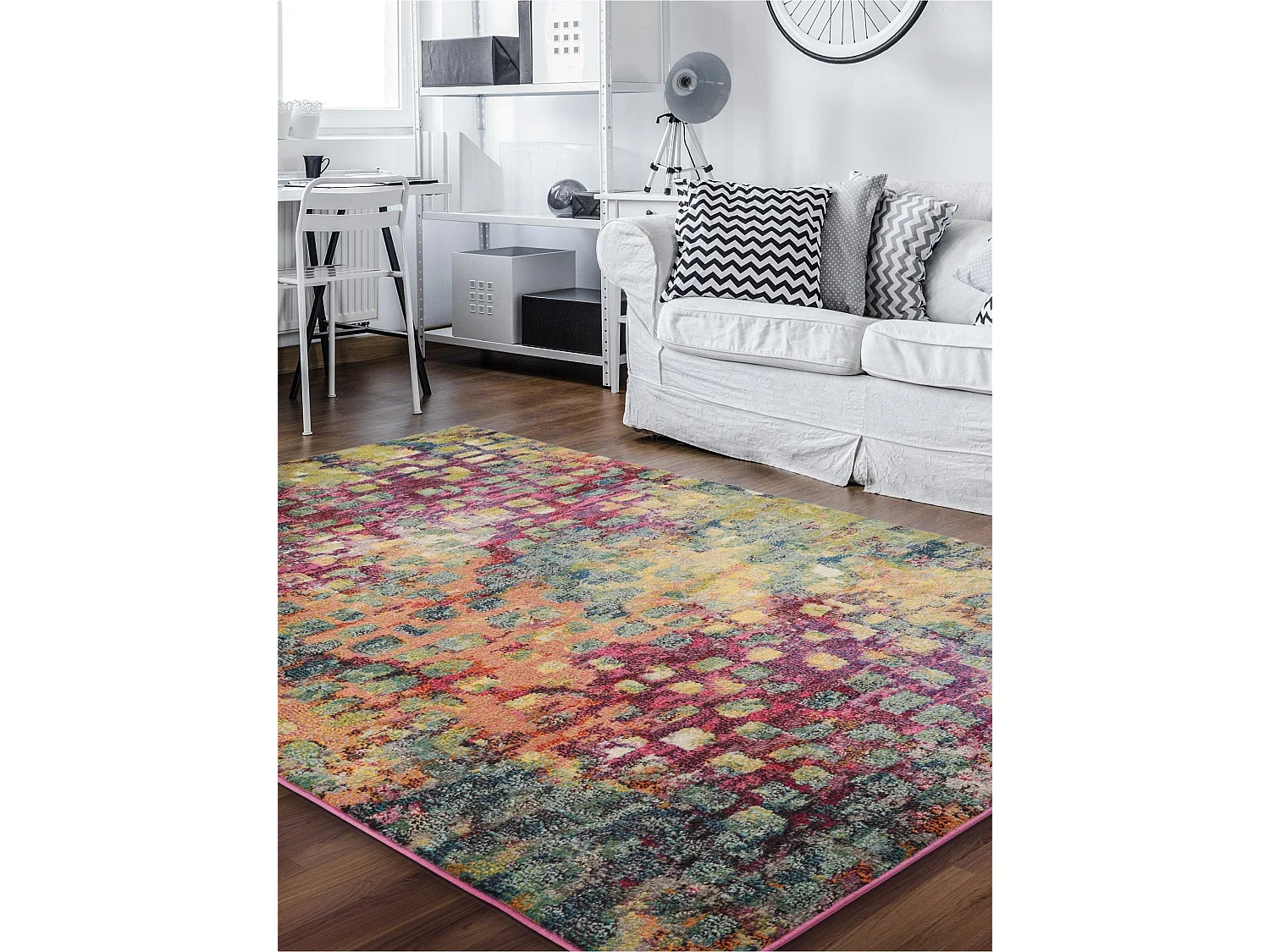 Tapis Casa Multicouleur 120x170 cm