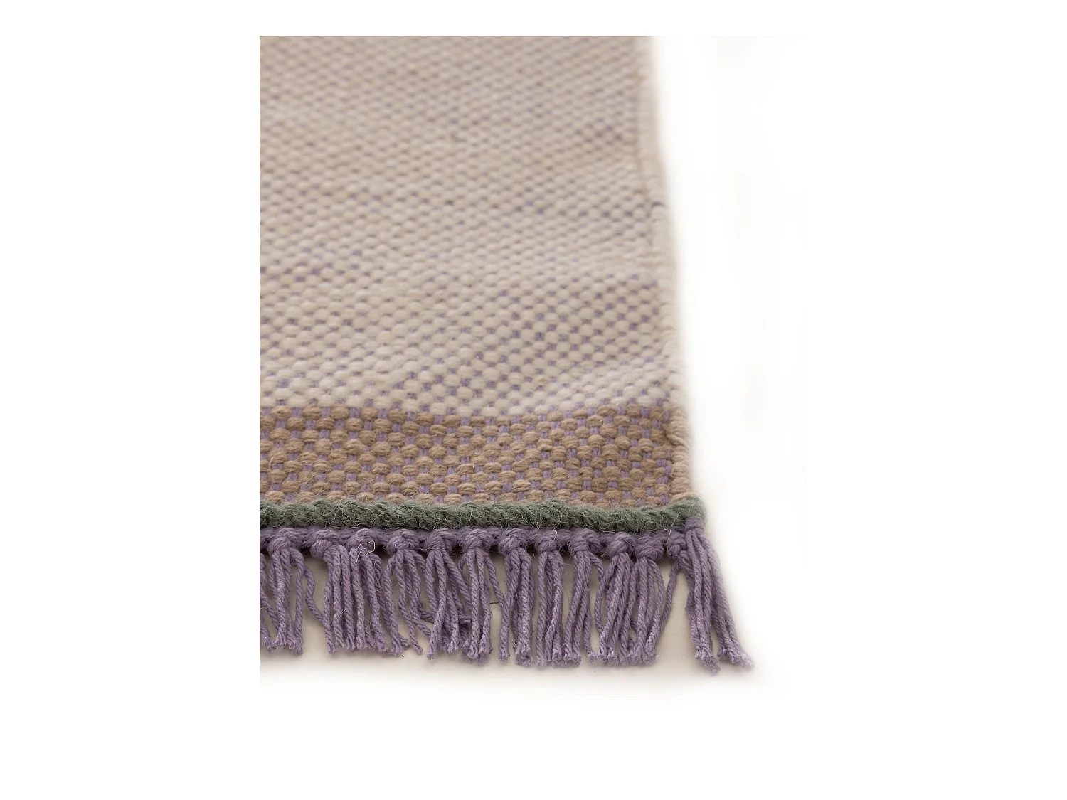 Tapis de laine Karla Mauve 120x170 cm