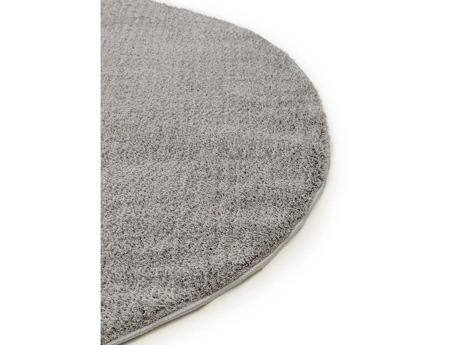 Tapis à poils longs rond Soda Gris ø 160 cm rond