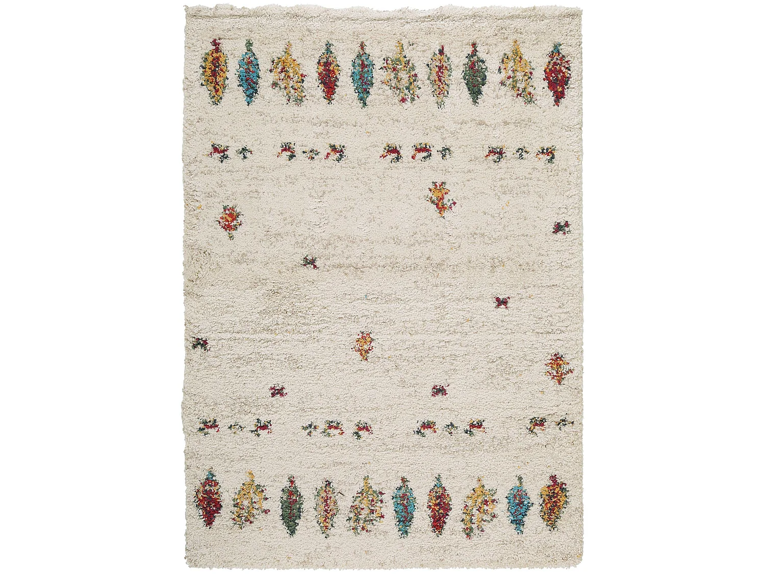 Tapis à poils longs Gobi Beige 80x150 cm