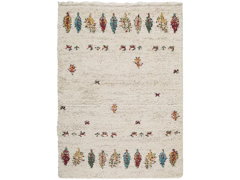 Tapis à poils longs Gobi Beige 80x150 cm