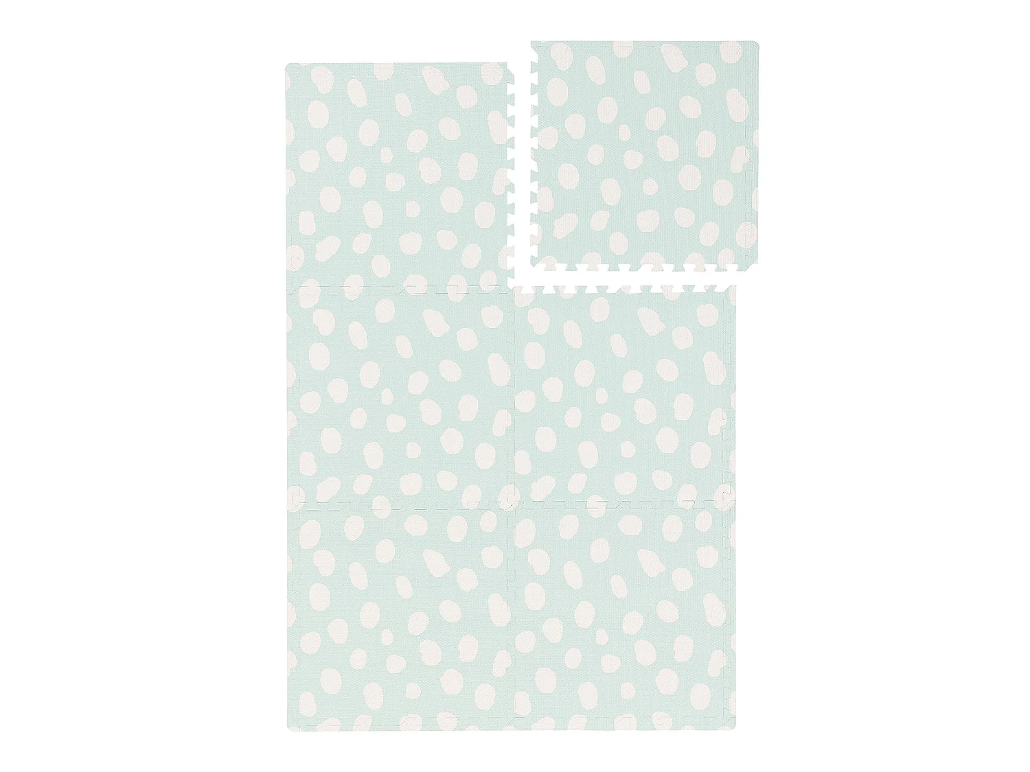 Tapis de jeu Savannah Menthe 120x180 cm