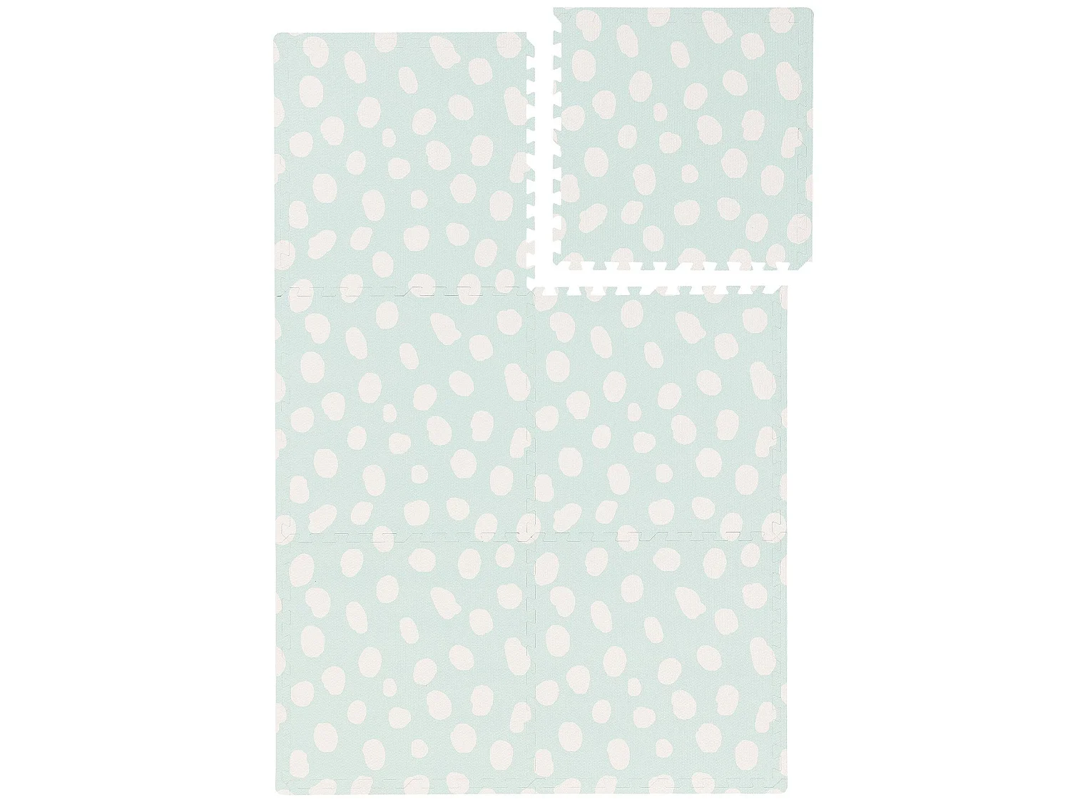 Tapis de jeu Savannah Menthe 120x180 cm