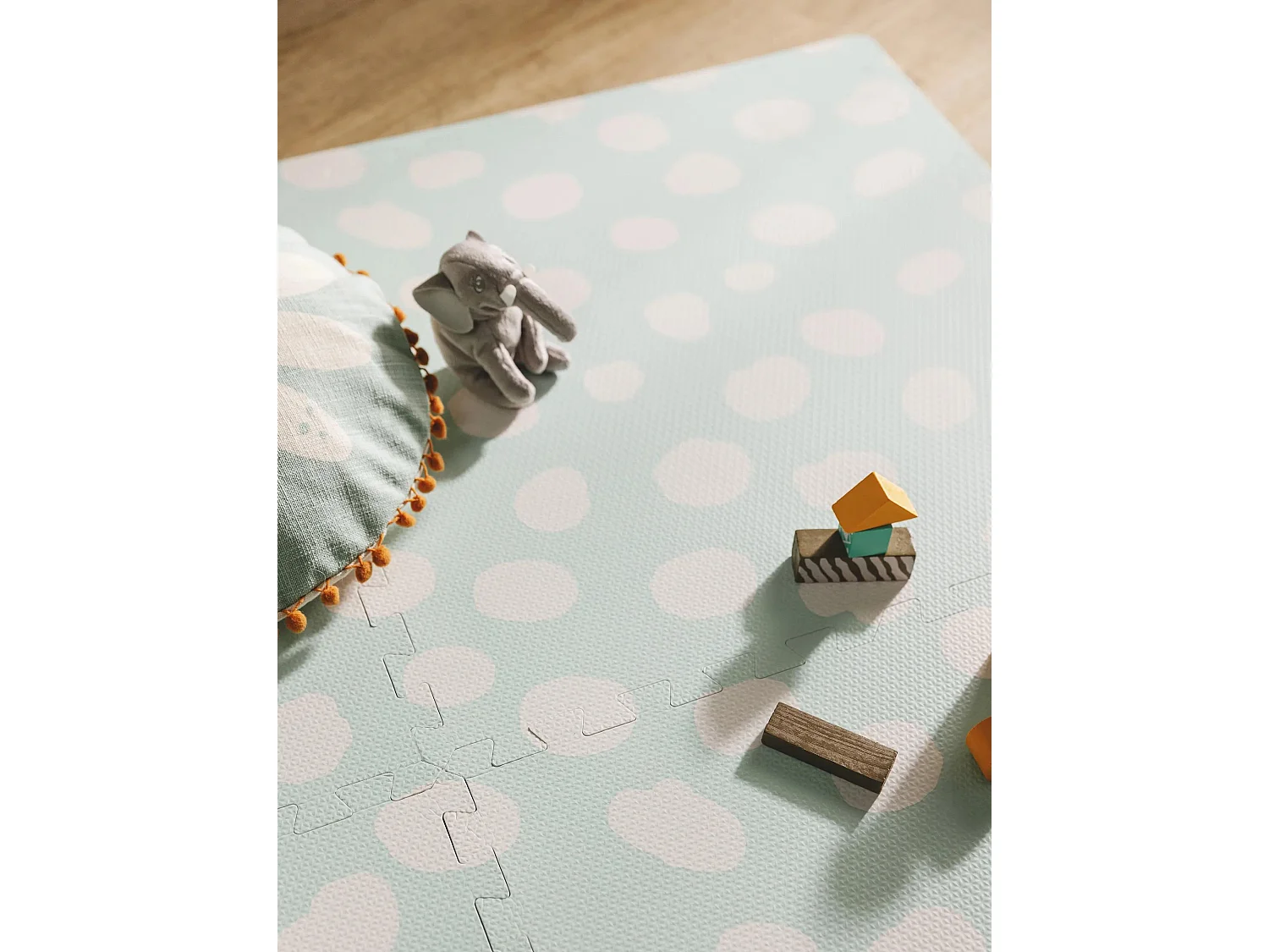 Tapis de jeu Savannah Menthe 120x180 cm