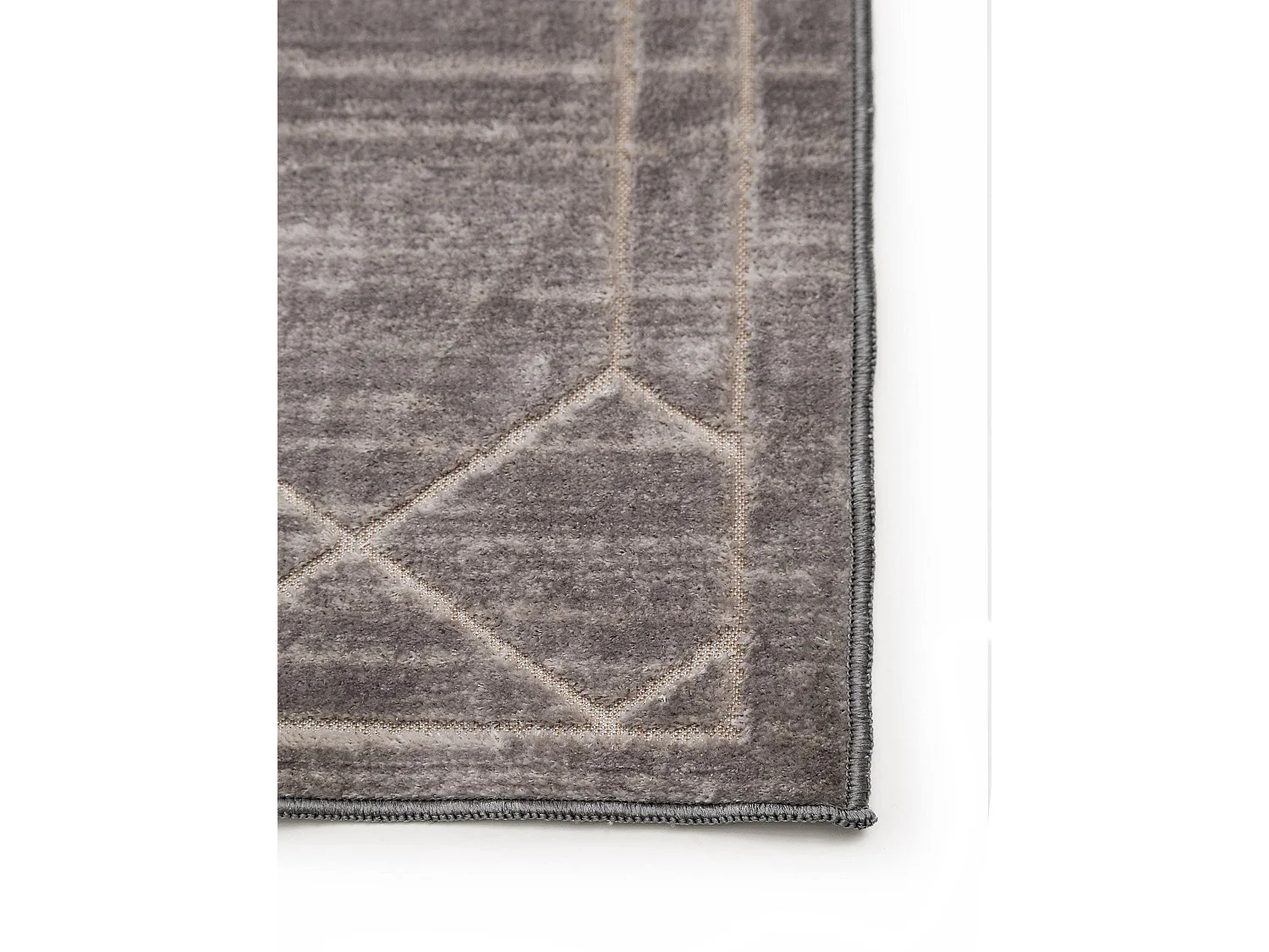 Tapis Daisy Gris 140x200 cm