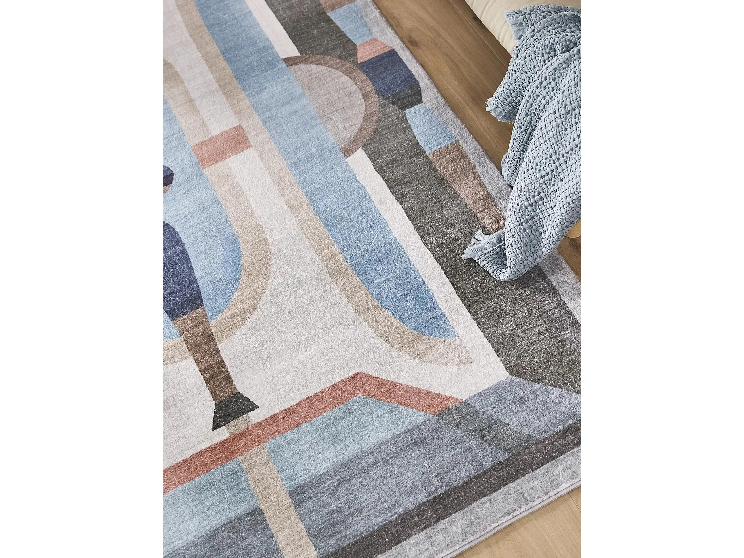 Tapis Mara Multicouleur/Bleu 120x170 cm