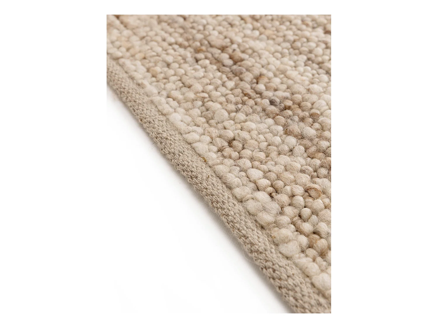 Tapis de laine Finn Beige 170x240 cm