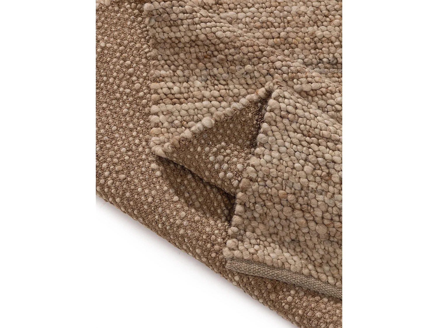 Tapis de laine Finn Beige 170x240 cm