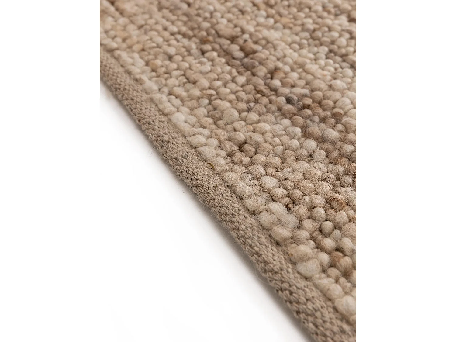 Tapis de laine Finn Beige 170x240 cm