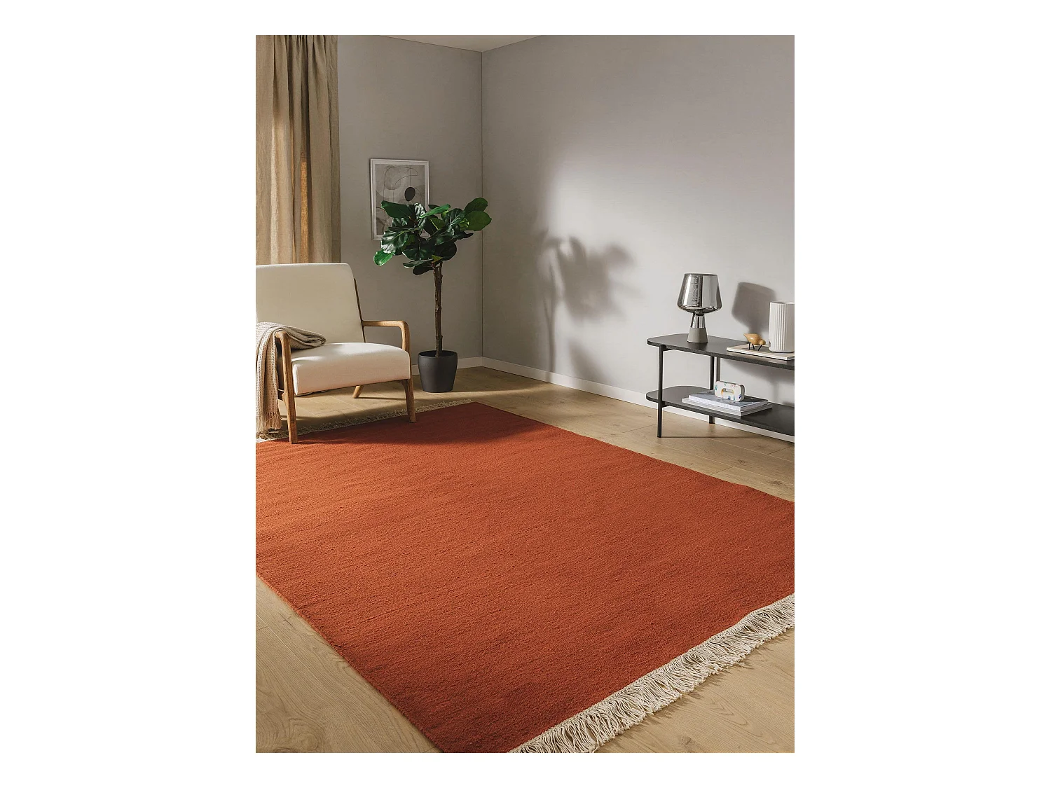 Tapis de laine Liv Orange 170x240 cm
