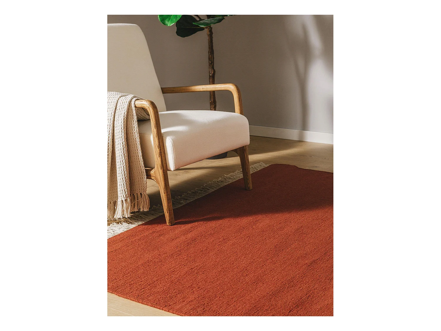 Tapis de laine Liv Orange 170x240 cm