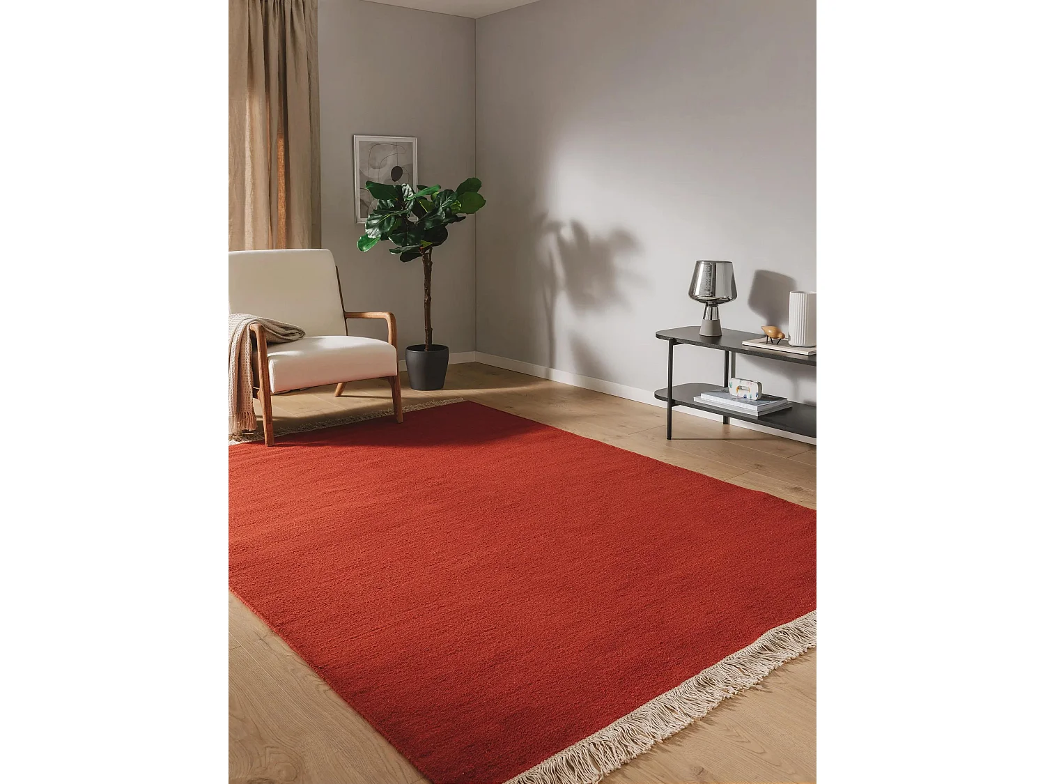 Tapis de laine Liv Orange 170x240 cm