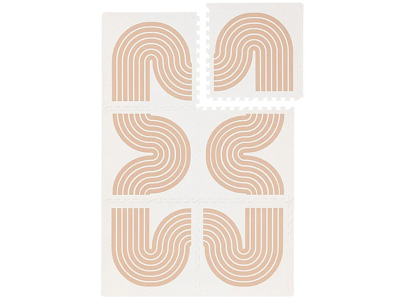 Tapis de jeu Archie Beige 120x180 cm