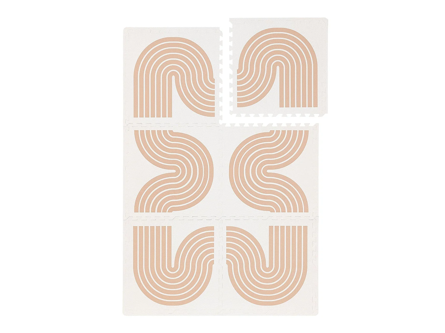 Tapis de jeu Archie Beige 120x180 cm