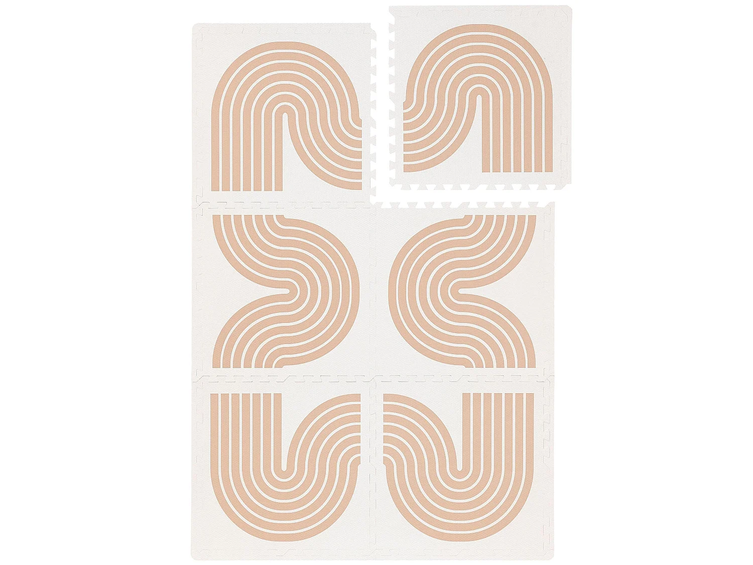 Tapis de jeu Archie Beige 120x180 cm