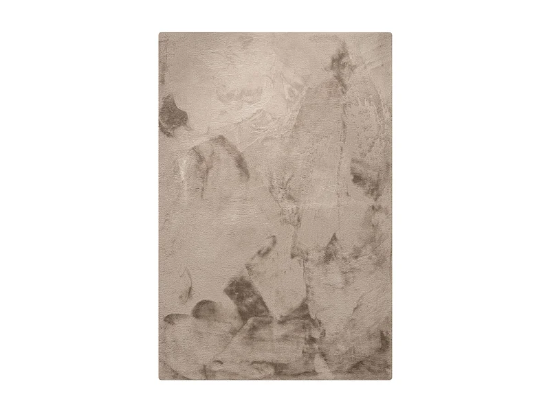 Tapis de fourrure Dave Taupe 120x170 cm