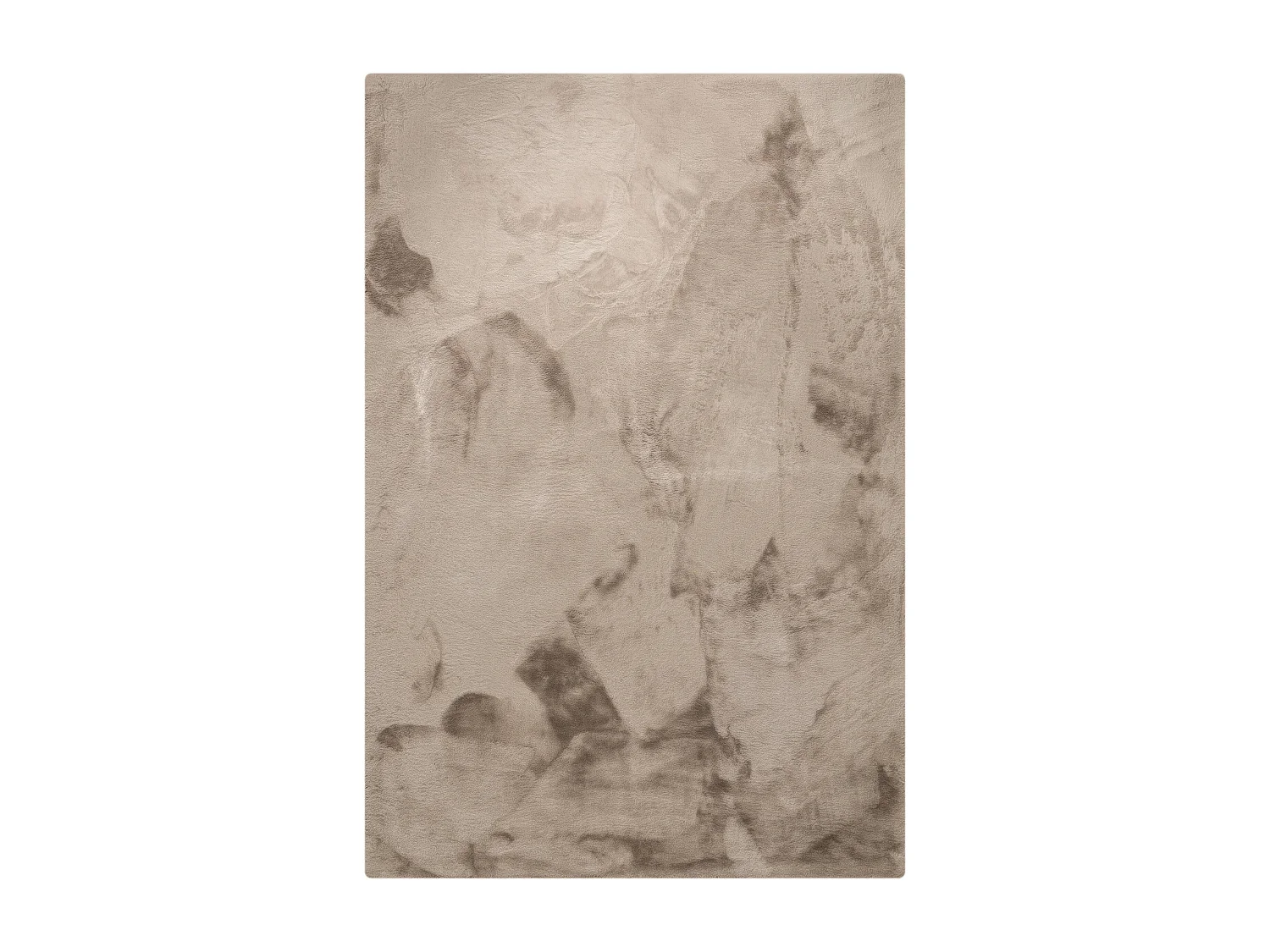 Tapis de fourrure Dave Taupe 120x170 cm