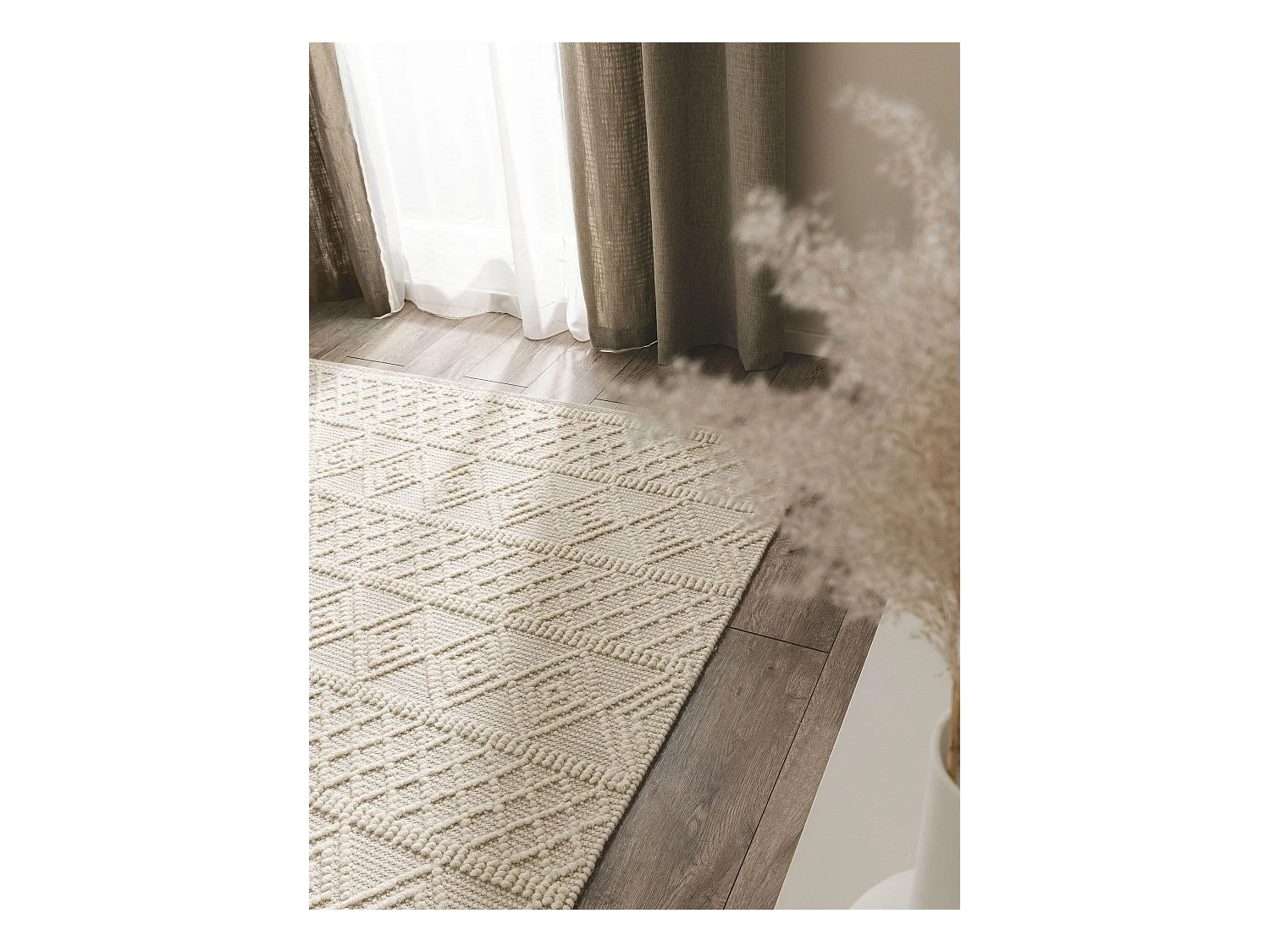 Tapis Jasper Crème 160x230 cm