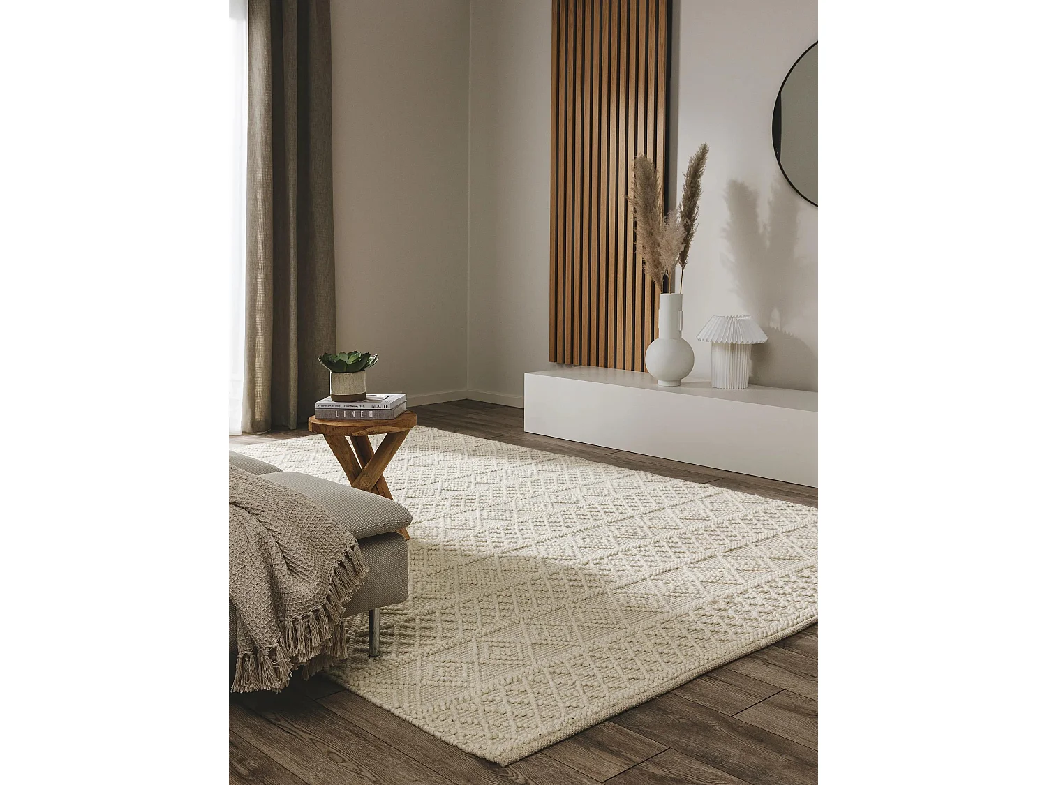 Tapis Jasper Crème 160x230 cm