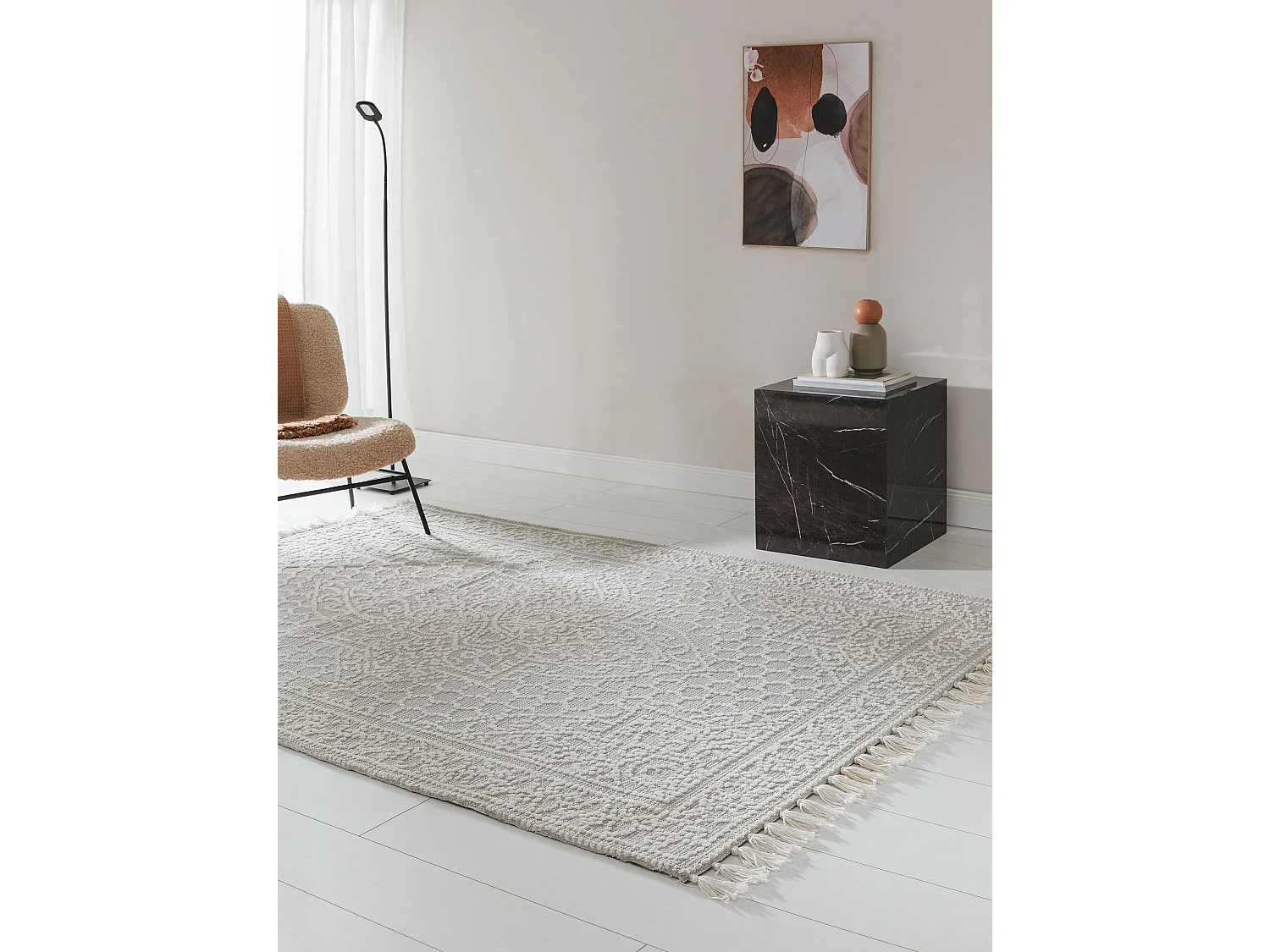 Tapis Elias Gris 80x150 cm