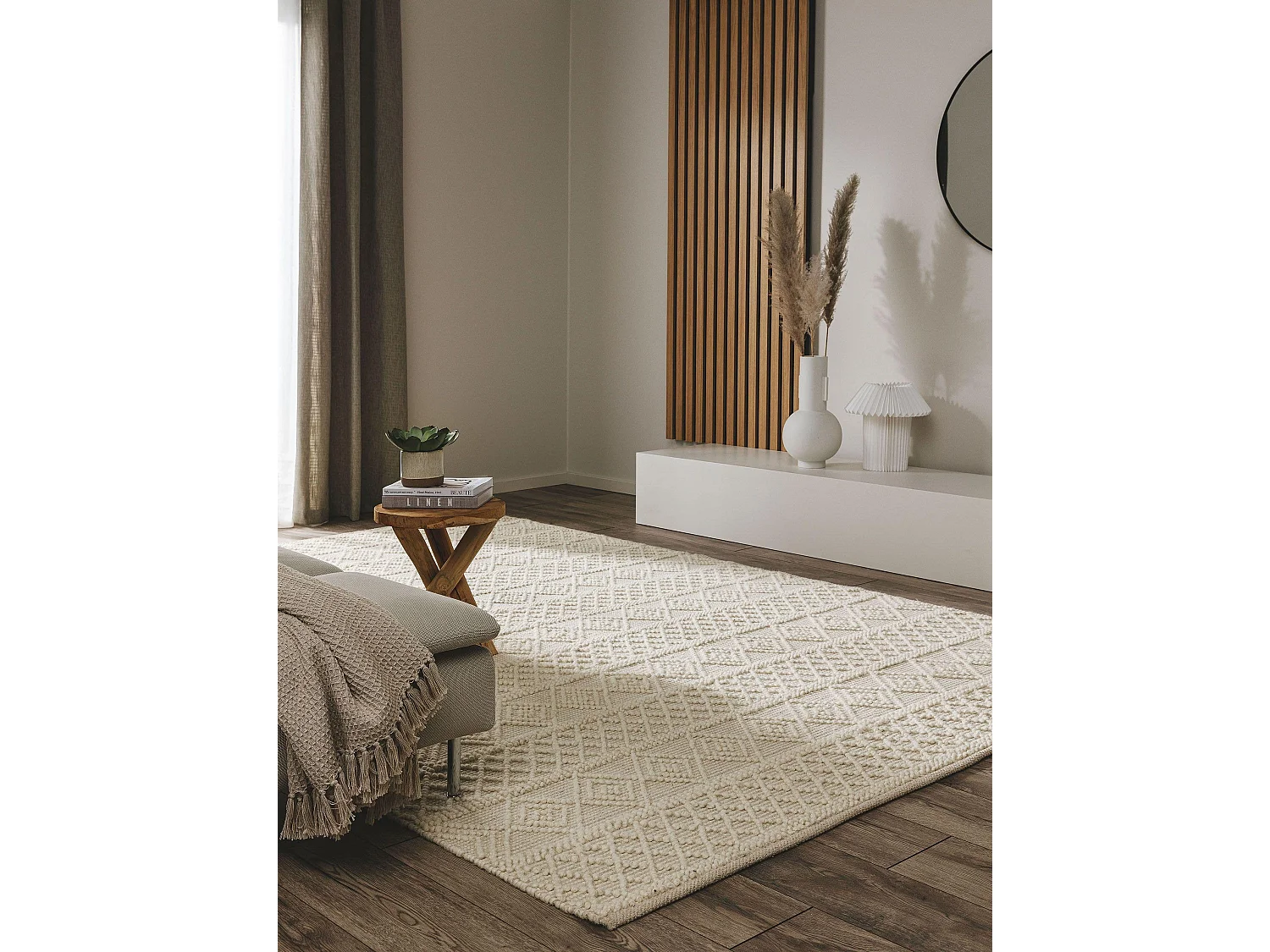 Tapis Jasper Crème 120x170 cm