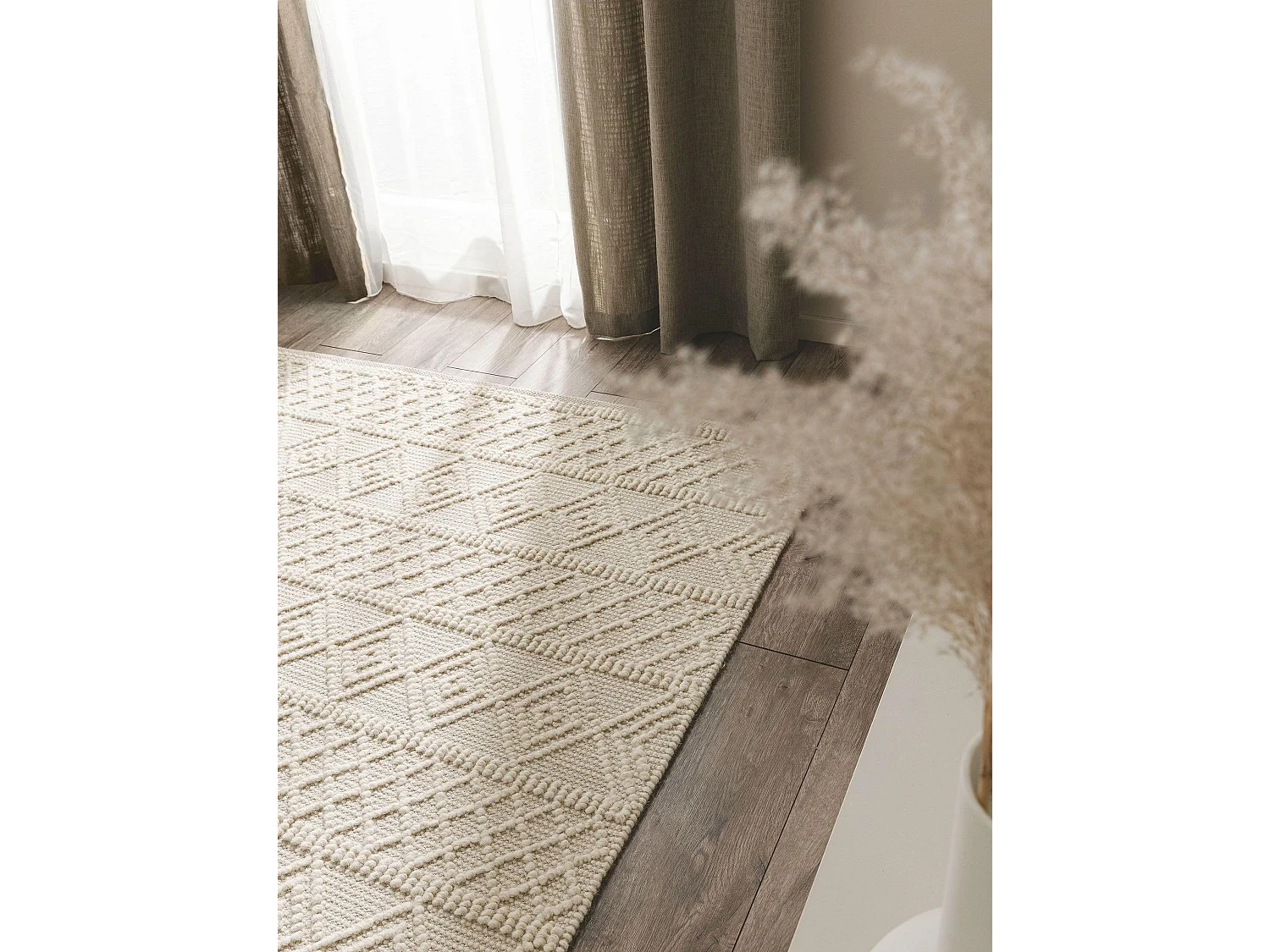 Tapis Jasper Crème 120x170 cm