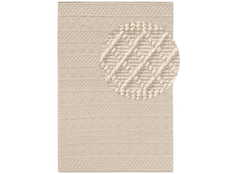 Tapis Jasper Crème 120x170 cm