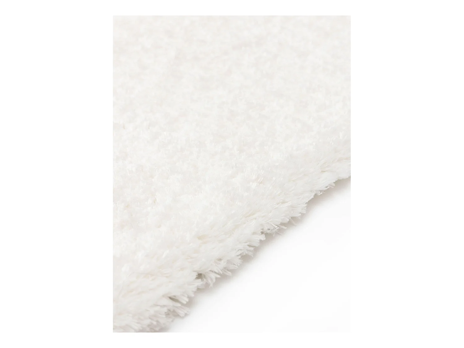 Tapis à poils longs Cloudy Crème 200x300 cm